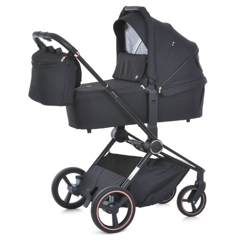 Коляска універсальна 2в1 ElCamino ME 1091-B PERSONA Black