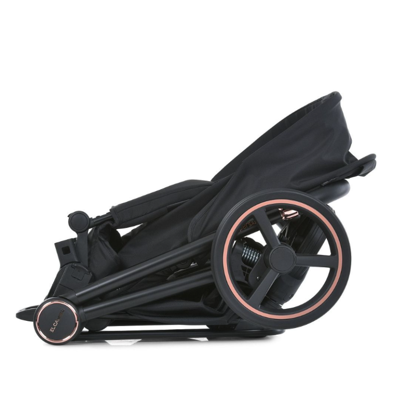 Коляска універсальна 2в1 ElCamino ME 1091-B PERSONA Black