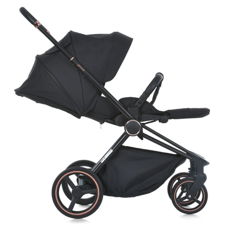 Коляска універсальна 2в1 ElCamino ME 1091-B PERSONA Black