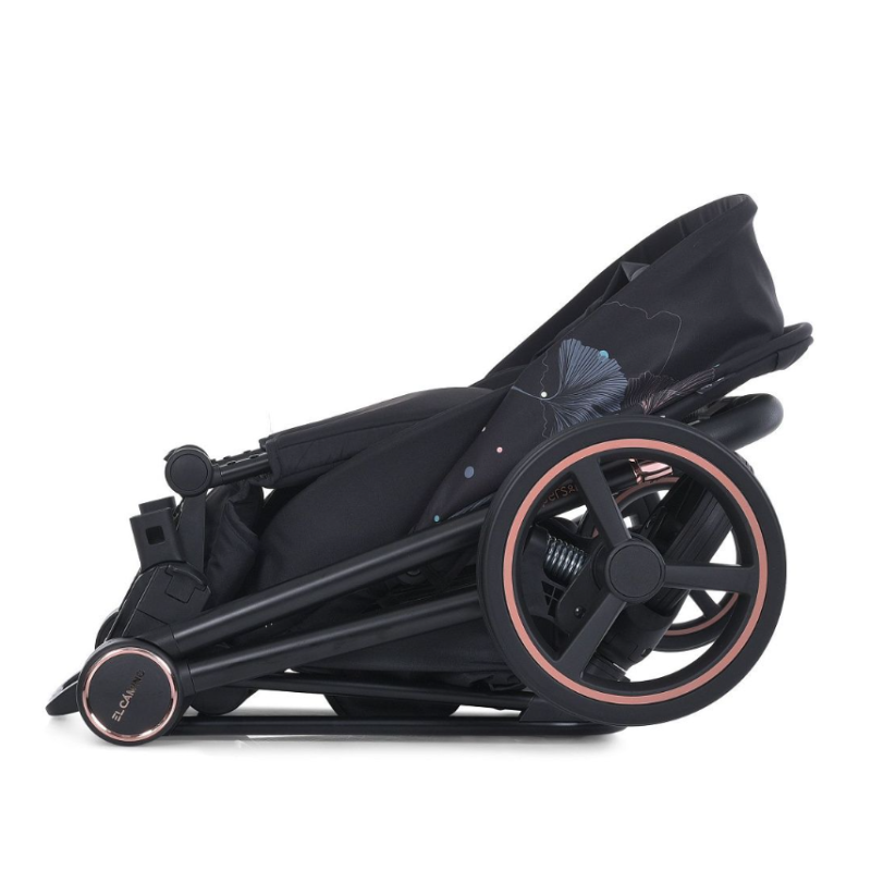 Коляска універсальна 2в1 ElCamino ME 1091-B PERSONA Black Art