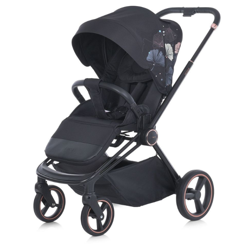 Коляска універсальна 2в1 ElCamino ME 1091-B PERSONA Black Art