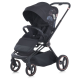 Коляска універсальна 2в1 ElCamino ME 1091-B PERSONA Black Art