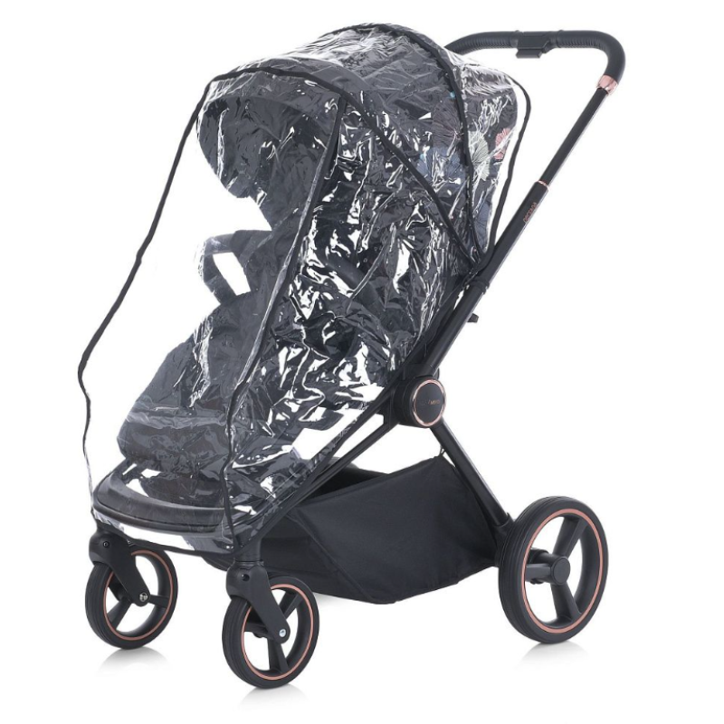 Коляска універсальна 2в1 ElCamino ME 1091-B PERSONA Black Art