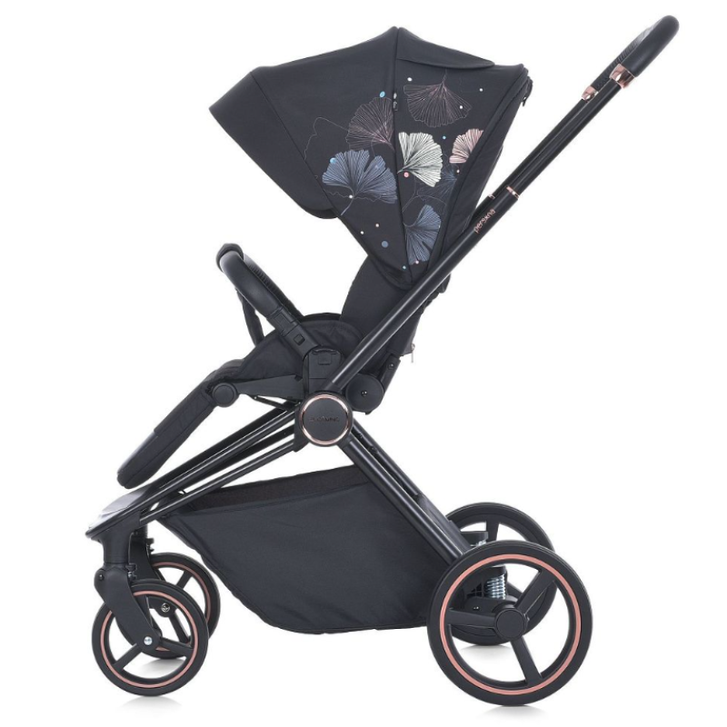 Коляска універсальна 2в1 ElCamino ME 1091-B PERSONA Black Art