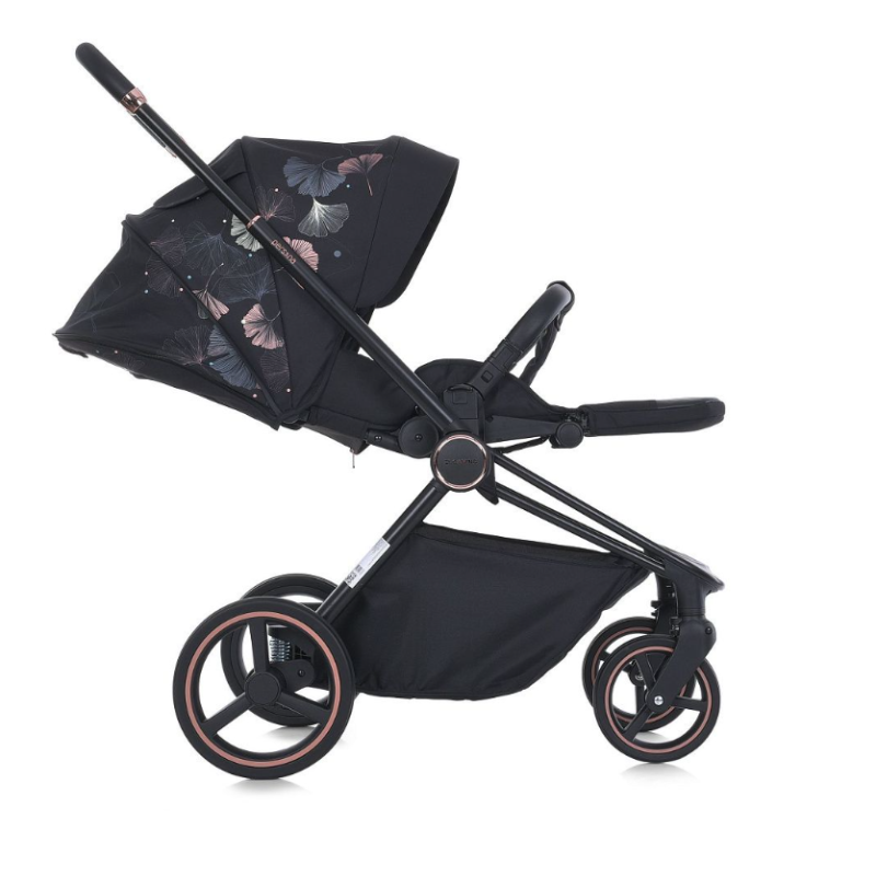 Коляска універсальна 2в1 ElCamino ME 1091-B PERSONA Black Art