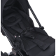 Коляска універсальна 2в1 ElCamino ME 1091-B PERSONA Black Art