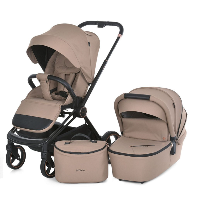 Коляска універсальна 2в1 ElCamino ME 1091-B PERSONA Taupe Beige