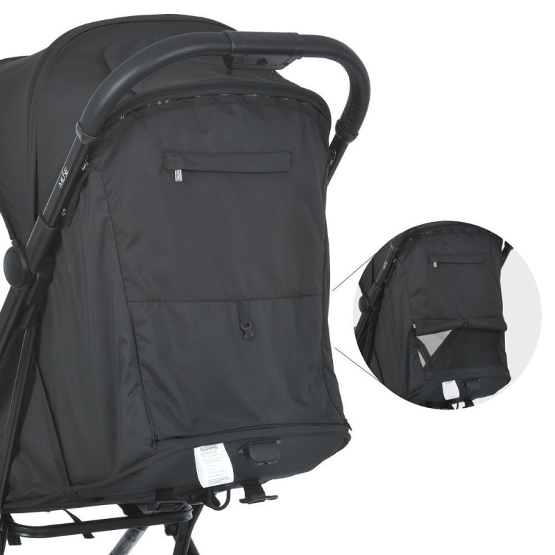 Коляска дитяча ElCamino ME 1118 MUSE Black