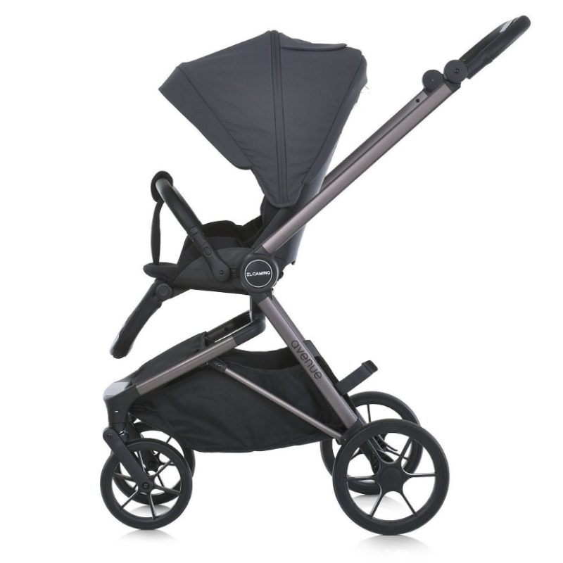 Коляска дитяча ElCamino ME 1128 AVENUE Asphalt Gray