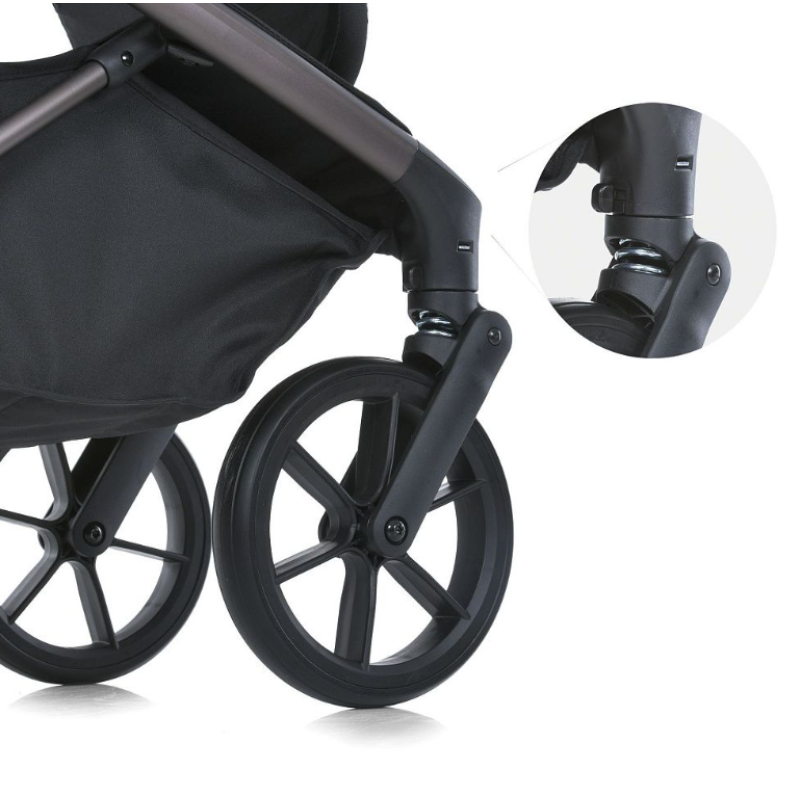 Коляска дитяча ElCamino ME 1128 AVENUE Asphalt Gray