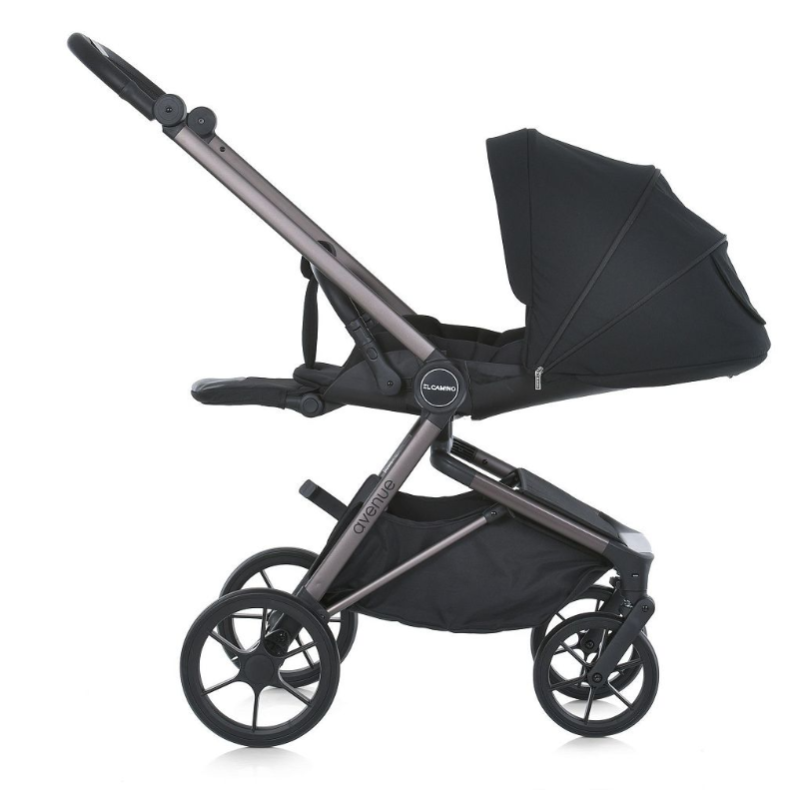 Коляска дитяча ElCamino ME 1128 AVENUE Jet Black