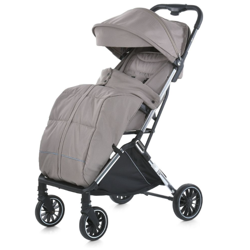Коляска дитяча ElCamino ME 1129 LINK Beige Striped