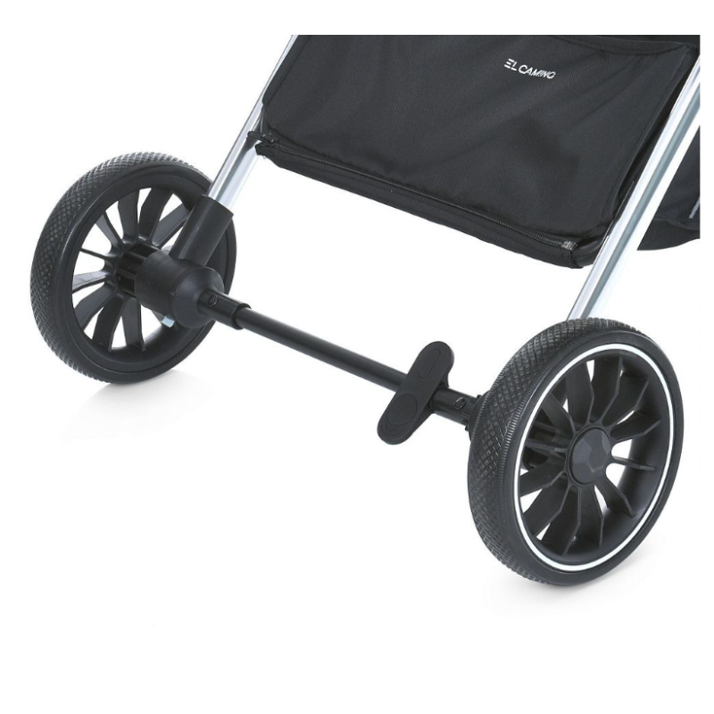 Коляска дитяча ElCamino ME 1129 LINK Silver Striped