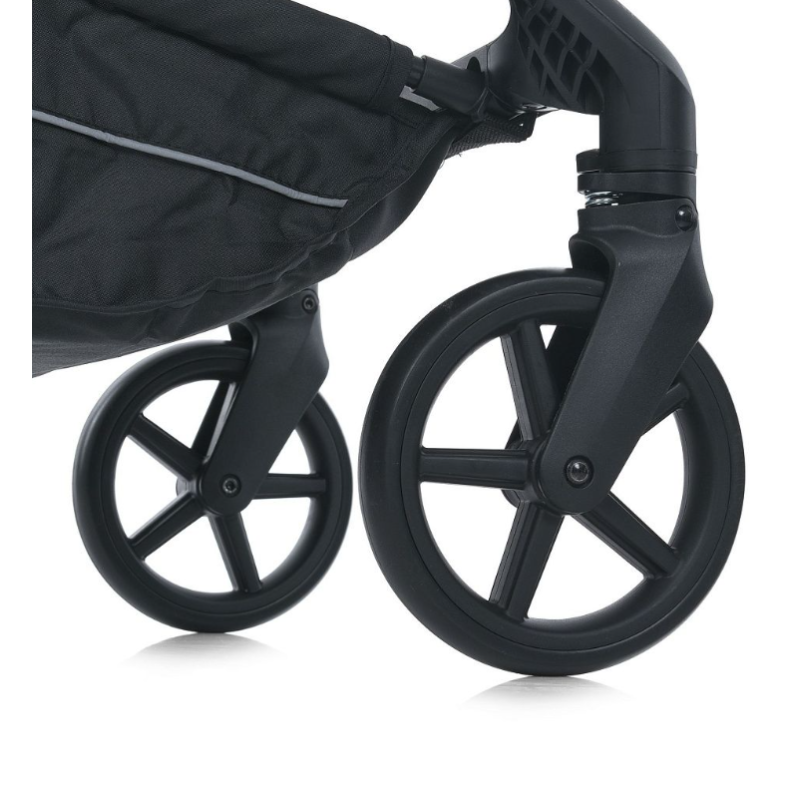 Коляска дитяча ElCamino ME 1138 SPIN 360 Black
