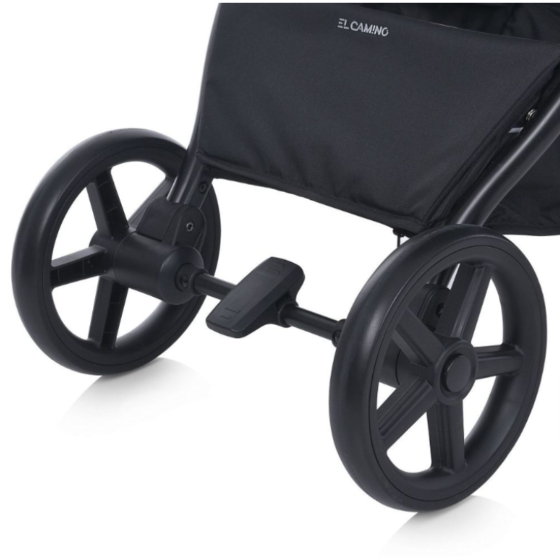 Коляска дитяча ElCamino ME 1138 SPIN 360 Black