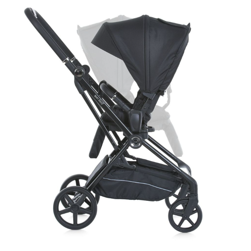 Коляска дитяча ElCamino ME 1138 SPIN 360 Black