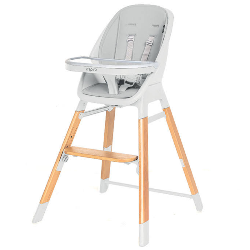 Стільчик для годування ESPIRO SENSE 27 WHITE GRAY