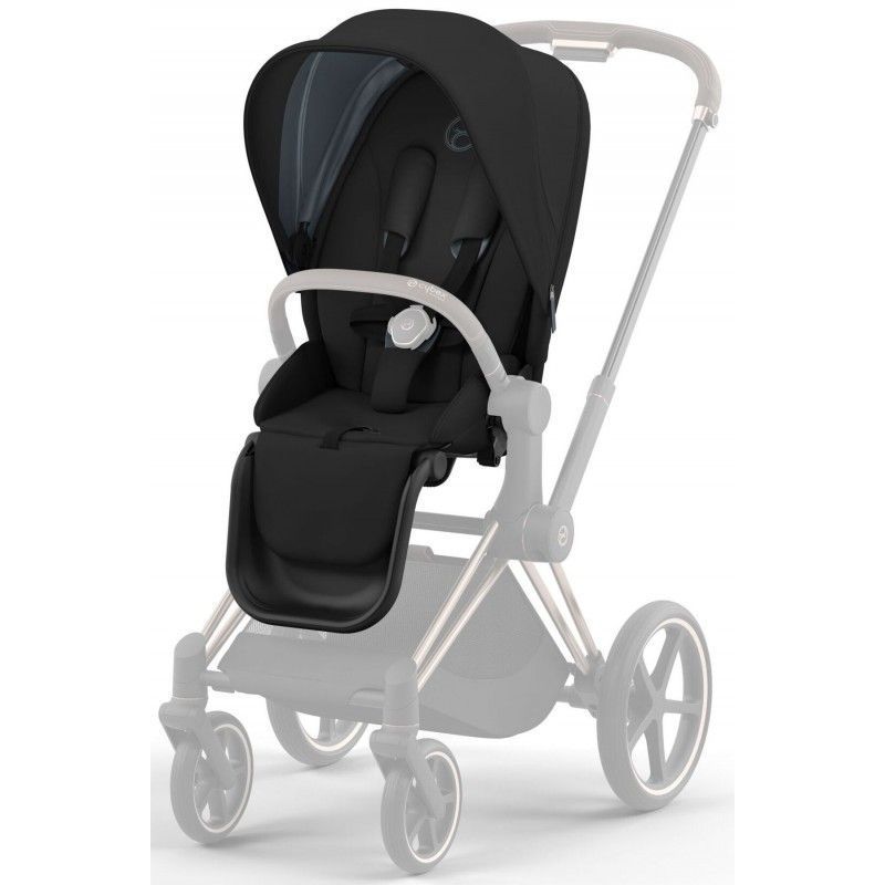 Чохол тканинний для прогулянкового блоку Cybex Priam Sepia Black