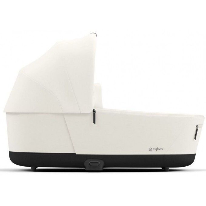 Коляска Cybex Priam шасі Rose gold + люлька Off White
