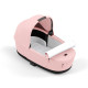 Коляска Cybex Priam шасі Rose gold + люлька Peach Pink