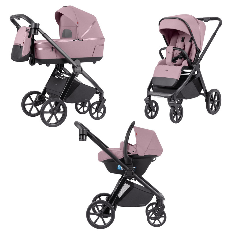 Коляска універсальна CARRELLO Omega CRL-6545 (3in1) Galaxy Pink /1/