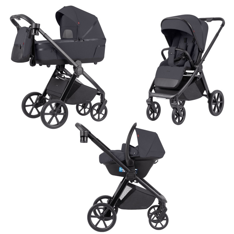 Коляска універсальна CARRELLO Omega CRL-6545 (3in1) Meteor Grey /1/