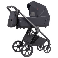 Коляска універсальна CARRELLO Omega CRL-6540 (2in1) Meteor Grey /1/