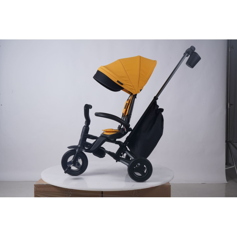 Велосипед складаний триколісний дитячий QPlay Nova+ Rubber Desert Yellow
