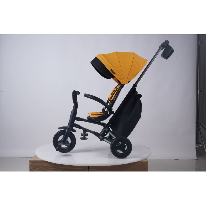 Велосипед складаний триколісний дитячий QPlay Nova+ Rubber Desert Yellow