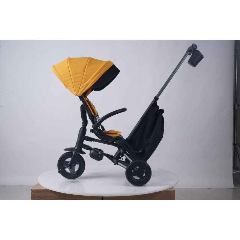 Велосипед складаний триколісний дитячий QPlay Nova+ Rubber Desert Yellow