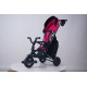 Велосипед складаний триколісний дитячий QPlay Nova+ Rubber Floral Pink