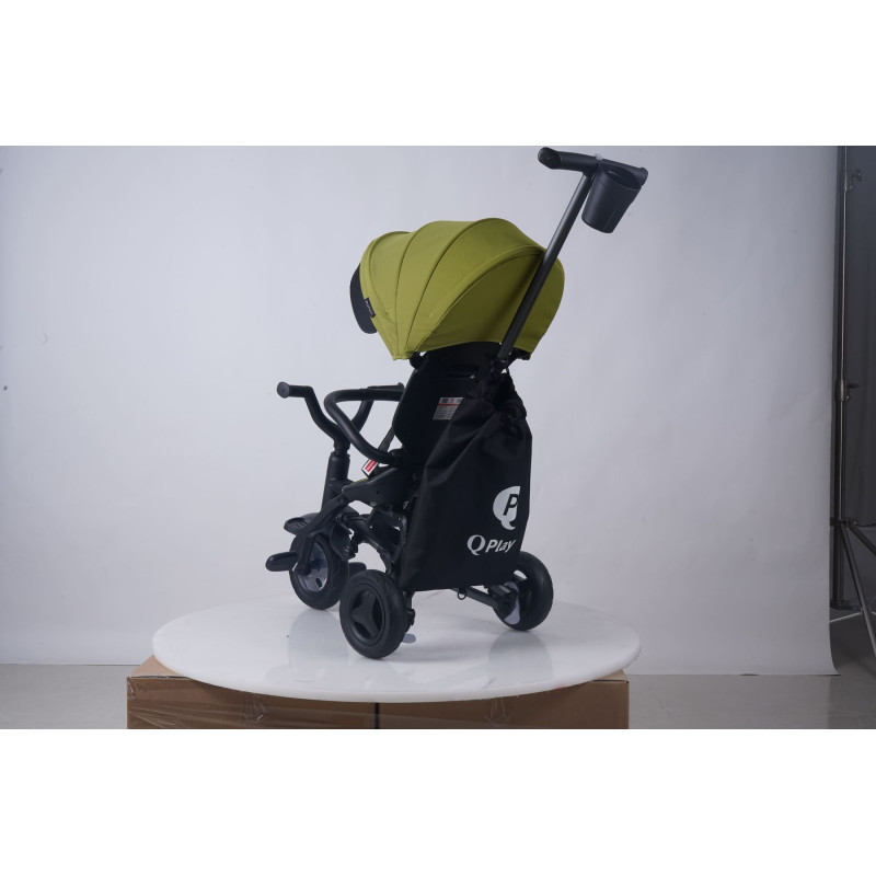 Велосипед складаний триколісний дитячий QPlay Nova+ Rubber Military Green