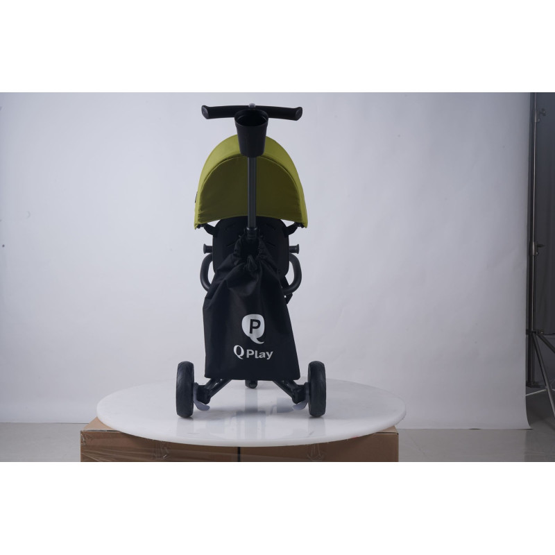 Велосипед складаний триколісний дитячий QPlay Nova+ Rubber Military Green
