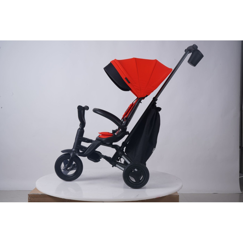 Велосипед складаний триколісний дитячий QPlay Nova+ Rubber Orange Sunset