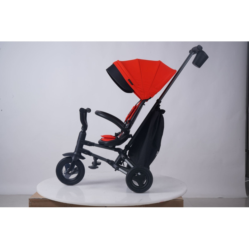 Велосипед складаний триколісний дитячий QPlay Nova+ Rubber Orange Sunset