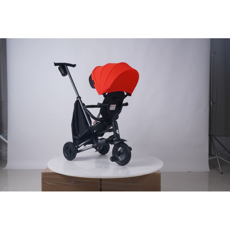 Велосипед складаний триколісний дитячий QPlay Nova+ Rubber Orange Sunset