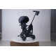 Велосипед складаний триколісний дитячий QPlay Nova+ Rubber Ultimate Black