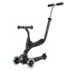 Самокат триколісний дитячий 5 в 1 QPlay Sema Pro Black