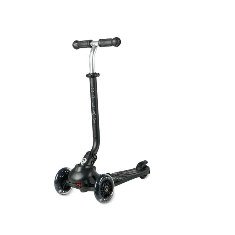 Самокат триколісний дитячий 5 в 1 QPlay Sema Pro Black