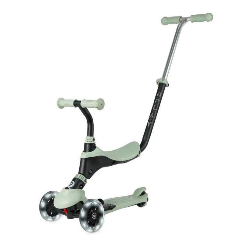 Самокат триколісний дитячий 5 в 1 QPlay Sema Pro Green