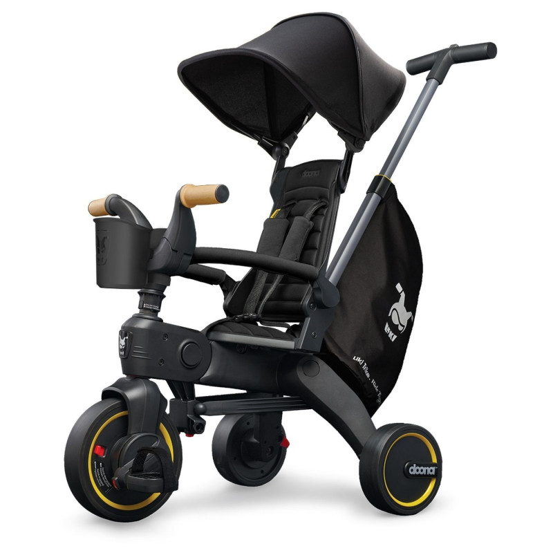 Складний триколісний велосипед Doona Liki Trike S5 / Nitro Black