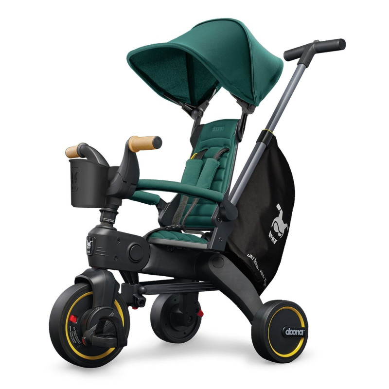 Складний триколісний велосипед Doona Liki Trike S5 / Racing Green