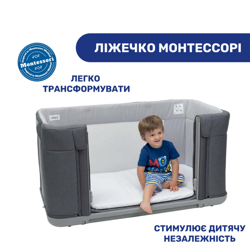 Дитяче ліжко Chicco 3 в 1 Next2Me Forever, кол.04