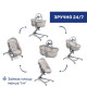 Колиска для новонародженого 5 в 1 Chicco 