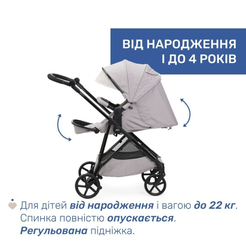 Коляска 2 в 1 Chicco Seety, кол.70