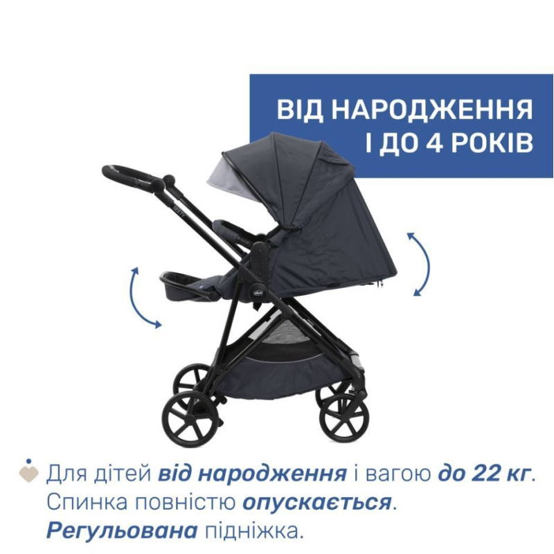 Коляска 2 в 1 Chicco Seety, кол.79