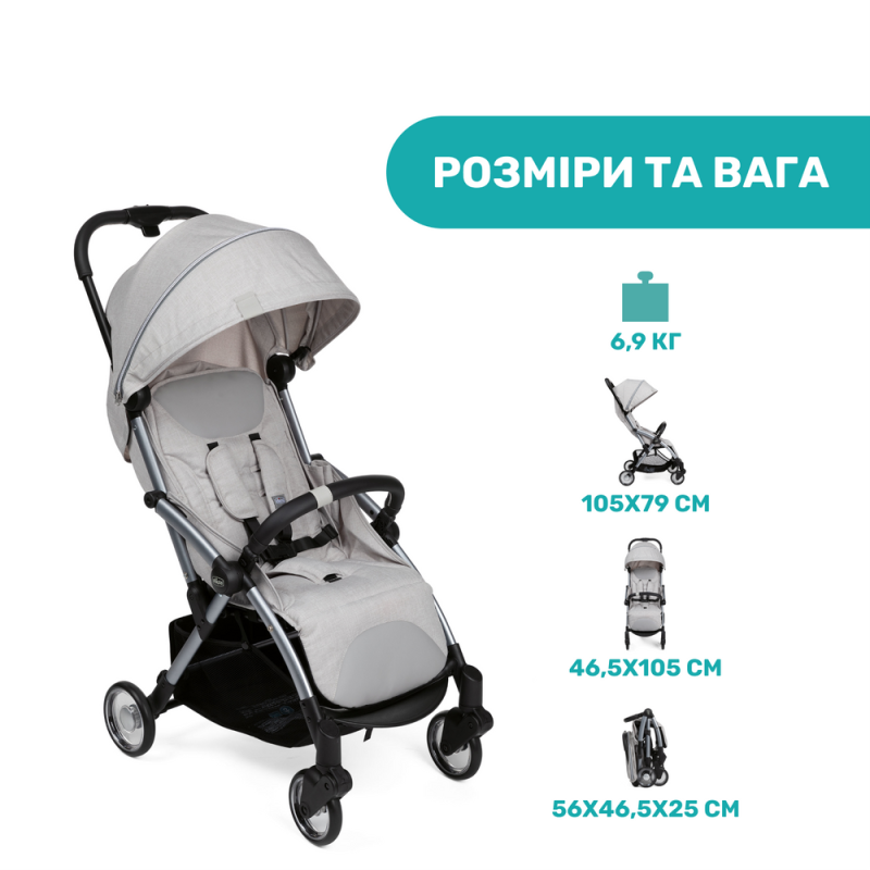 Коляска Chicco Goody Plus Stroller, кол.57