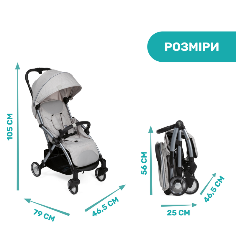 Коляска Chicco Goody Plus Stroller, кол.57