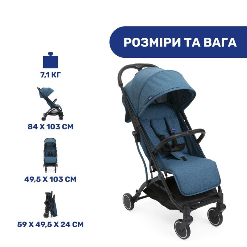 Коляска Chicco Trolleyme Stroller, кол.58