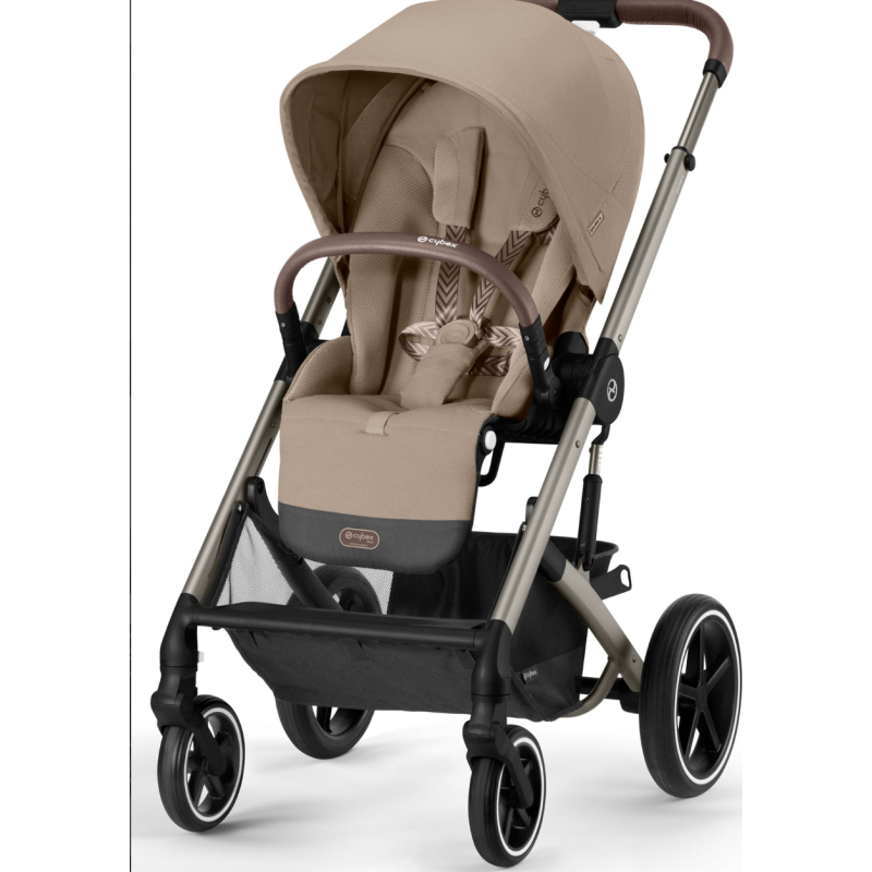 Коляска 2 в 1 Cybex Balios S lux 2025 Almond Beige
